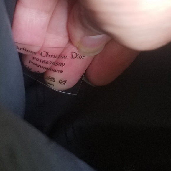 Christian Dior beauté black patent cosmetic travel clutch bag - Picture 12 of 13